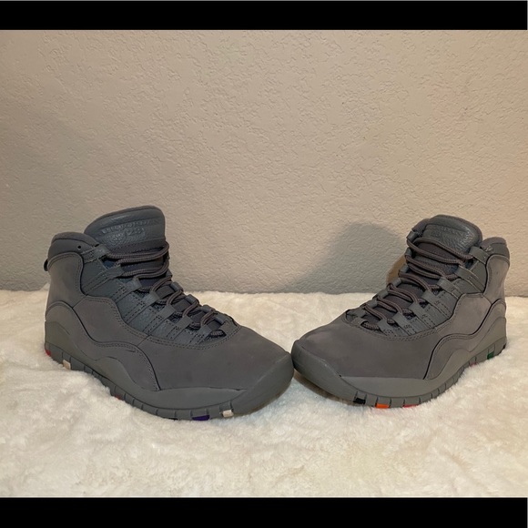 Jordan 10 cool grey multi color - Picture 3 of 4